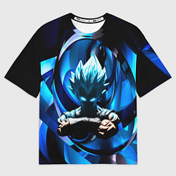Футболка оверсайз мужская Dragon ball, цвет: 3D-принт