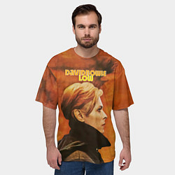 Футболка оверсайз мужская Low - David Bowie, цвет: 3D-принт — фото 2