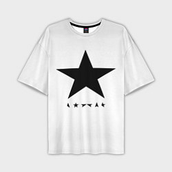 Мужская футболка оверсайз Blackstar - David Bowie