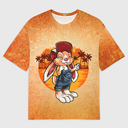 Футболка оверсайз мужская ЗаяС, цвет: 3D-принт