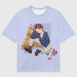 Футболка оверсайз мужская Momoe Girl, цвет: 3D-принт