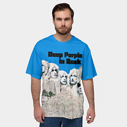 Футболка оверсайз мужская Deep Purple in Rock, цвет: 3D-принт — фото 2