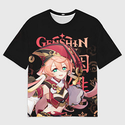 Футболка оверсайз мужская Янь Фэй Genshin Impact, цвет: 3D-принт
