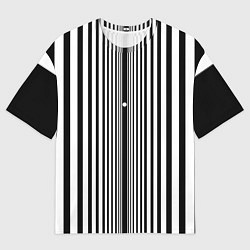 Футболка оверсайз мужская Эффект Доплера, цвет: 3D-принт