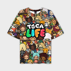 Мужская футболка оверсайз Toca Life: Persons