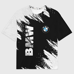 Футболка оверсайз мужская BMW GRUNGE БМВ ГРАНЖ, цвет: 3D-принт