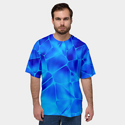 Футболка оверсайз мужская Ice Under Water, цвет: 3D-принт — фото 2