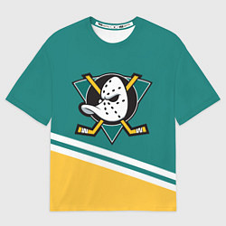 Мужская футболка оверсайз Анахайм Дакс, NHL