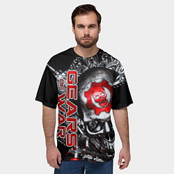 Футболка оверсайз мужская Gears of War Gears 5, цвет: 3D-принт — фото 2