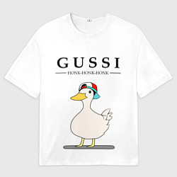 Мужская футболка оверсайз GUSSI HONK BABY
