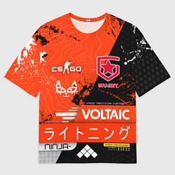 Футболка оверсайз мужская GAMBIT cs:go Blood Sport, цвет: 3D-принт