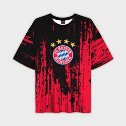 Футболка оверсайз мужская Bayern Munchen: Бавария, цвет: 3D-принт