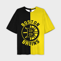 Мужская футболка оверсайз Boston Bruins, Бостон Брюинз