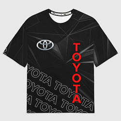 Футболка оверсайз мужская TOYOTA SPORT ГЕОМЕТРИЯ, цвет: 3D-принт