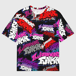 Мужская футболка оверсайз Friday Night Funkin FNF