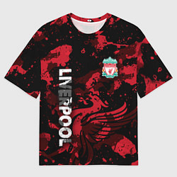 Мужская футболка оверсайз Ливерпуль, Liverpool