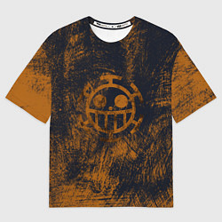 Футболка оверсайз мужская Пираты сердца из Ван Пис, цвет: 3D-принт