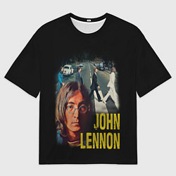 Футболка оверсайз мужская The Beatles John Lennon, цвет: 3D-принт