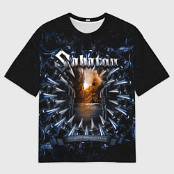 Футболка оверсайз мужская Attero Dominatus - Sabaton, цвет: 3D-принт