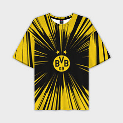 Мужская футболка оверсайз Borussia Dortmund Crush Theme