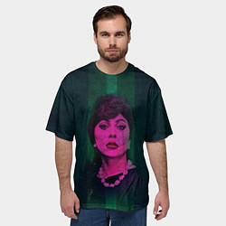 Футболка оверсайз мужская Постер Gaga, цвет: 3D-принт — фото 2