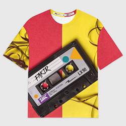 Футболка оверсайз мужская FULL OLD DCHOOL, цвет: 3D-принт