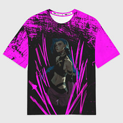 Мужская футболка оверсайз Pink Jinx