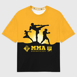 Мужская футболка оверсайз ММА Mixed Martial Arts