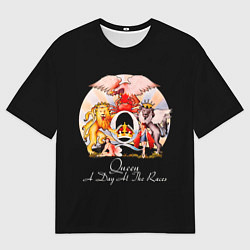 Футболка оверсайз мужская A Day at the Races - Queen, цвет: 3D-принт