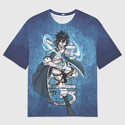 Футболка оверсайз мужская Хвост Феи Грей Фуллбастер Gray Fullbuster, цвет: 3D-принт