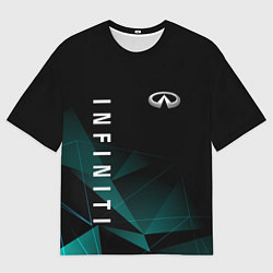 Мужская футболка оверсайз ИНФИНИТИ, INFINITI ГЕОМЕТРИЯ