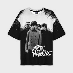 Футболка оверсайз мужская Группа Arctic monkeys, цвет: 3D-принт