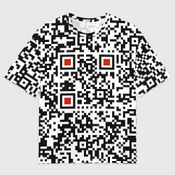 Мужская футболка оверсайз Отвали - нецензурно