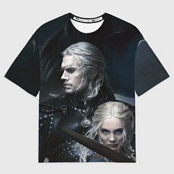 Футболка оверсайз мужская THE WITCHER 2 SEASON, цвет: 3D-принт