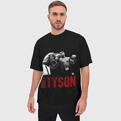 Футболка оверсайз мужская Майк Тайсон Mike Tyson, цвет: 3D-принт — фото 2
