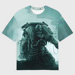 Футболка оверсайз мужская Орден космического десанта, цвет: 3D-принт