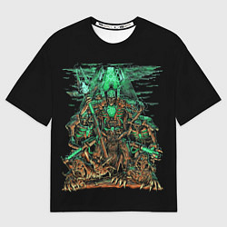 Футболка оверсайз мужская Отряд Некронов, цвет: 3D-принт