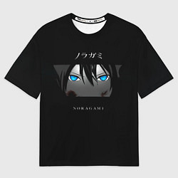 Футболка оверсайз мужская Взгляд Ято Noragami, цвет: 3D-принт