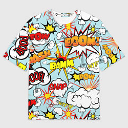 Футболка оверсайз мужская BoOMbiT, цвет: 3D-принт