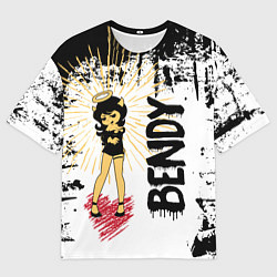 Футболка оверсайз мужская Констебль Alice Bendy, цвет: 3D-принт