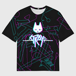 Футболка оверсайз мужская Stray: Tramp, цвет: 3D-принт