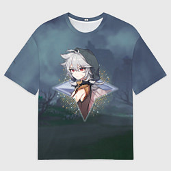 Футболка оверсайз мужская Рэйзор Razor в примогеме, Genshin Impact Геншин им, цвет: 3D-принт