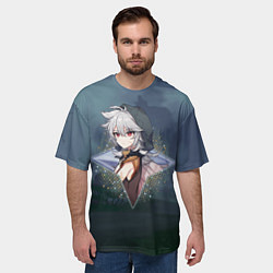 Футболка оверсайз мужская Рэйзор Razor в примогеме, Genshin Impact Геншин им, цвет: 3D-принт — фото 2