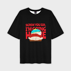 Мужская футболка оверсайз Южный парк Эрик Картман South Park