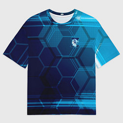 Футболка оверсайз мужская Z - Гордость Питера, цвет: 3D-принт