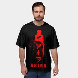 Футболка оверсайз мужская Shoutarou Kaneda - Akira, цвет: 3D-принт — фото 2