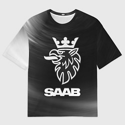 Мужская футболка оверсайз SAAB Звезды