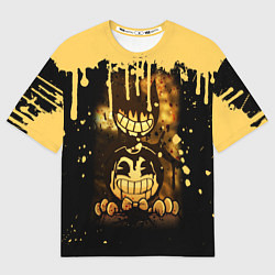 Футболка оверсайз мужская Bendy And The Ink Machine Игра Бенди, цвет: 3D-принт