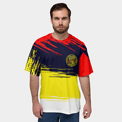 Футболка оверсайз мужская Кобра кай Cobra Kai спина, цвет: 3D-принт — фото 2