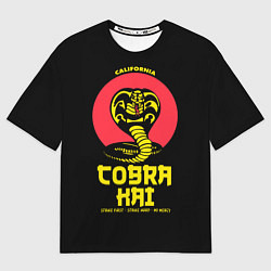 Мужская футболка оверсайз Cobra Kai California
